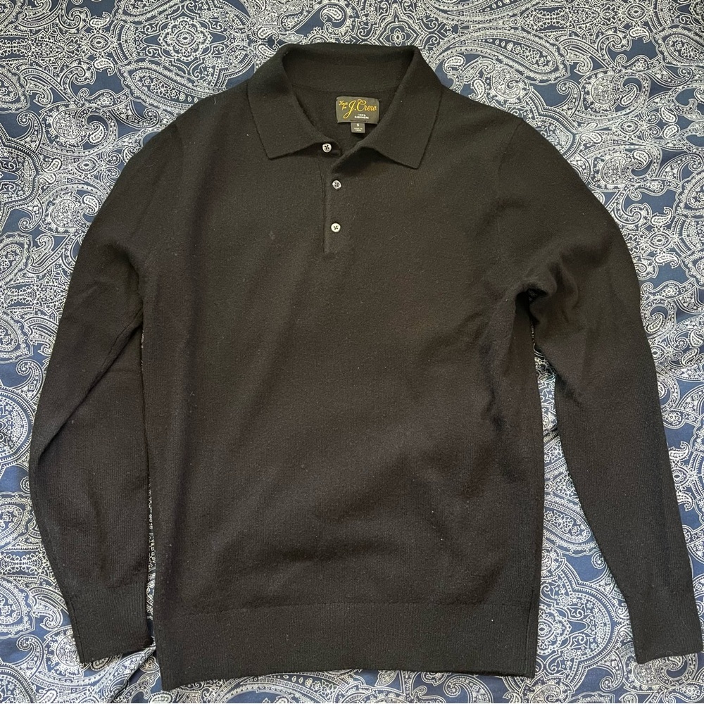 J.Crew Cashmere Polo Sweater